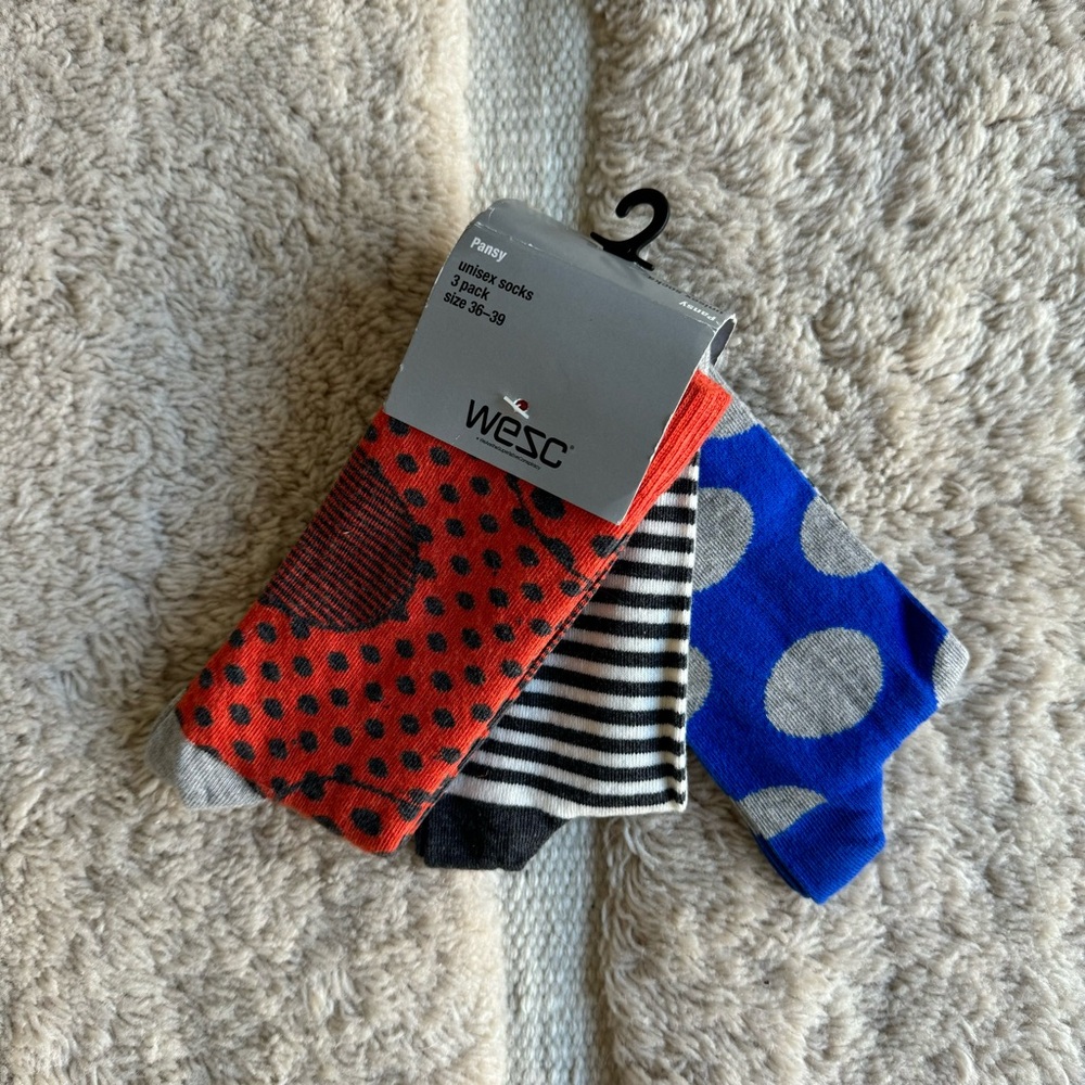 WeSC 3 pack socks